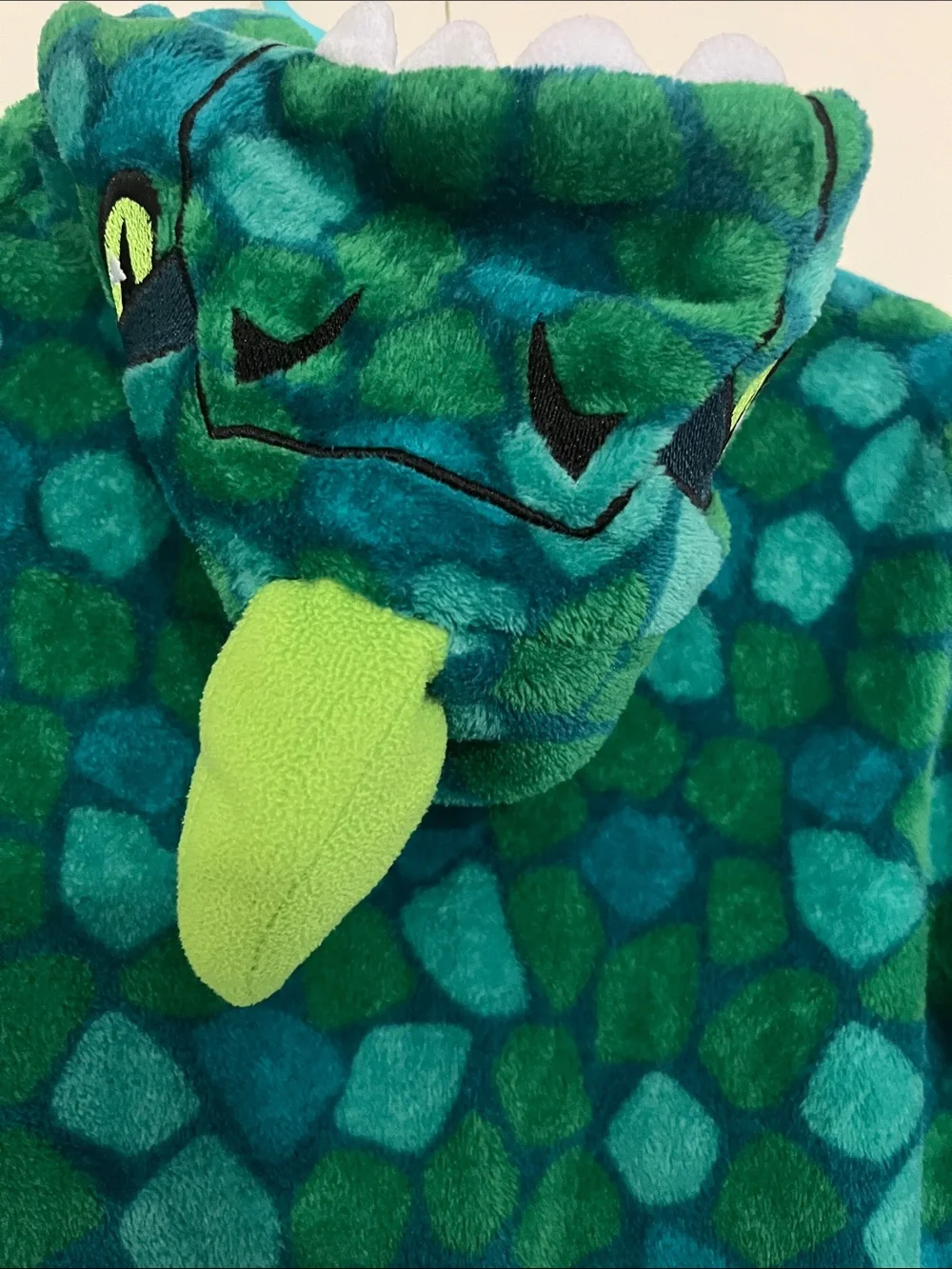 Cozy Green & Teal Hooded Kids One-Piece Bodysuit